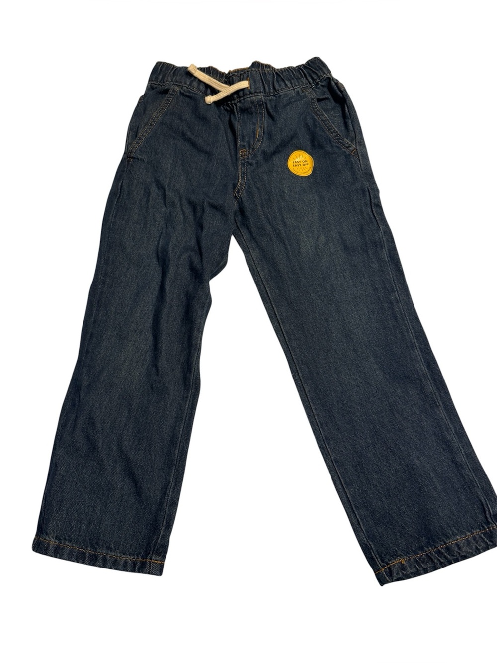 Cat & Jack boys pull up straight jeans size 6 brand new